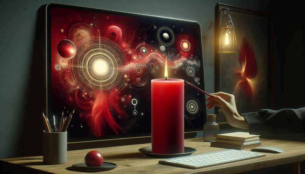 Bougie rouge signification spirituelle et utilisation