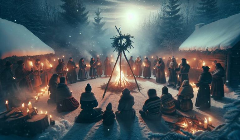 Yule celebration : rituels et significations