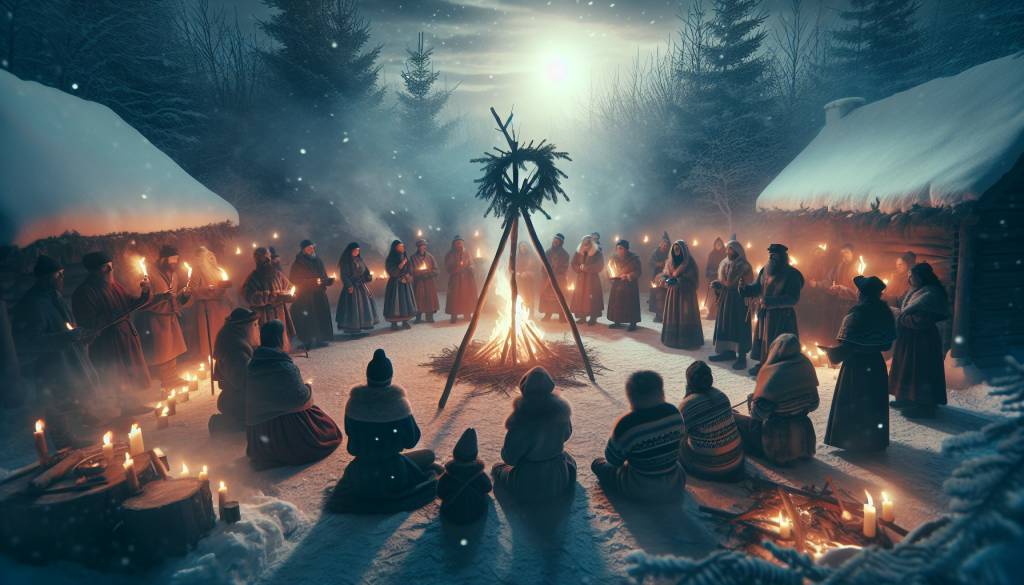 Yule celebration : rituels et significations