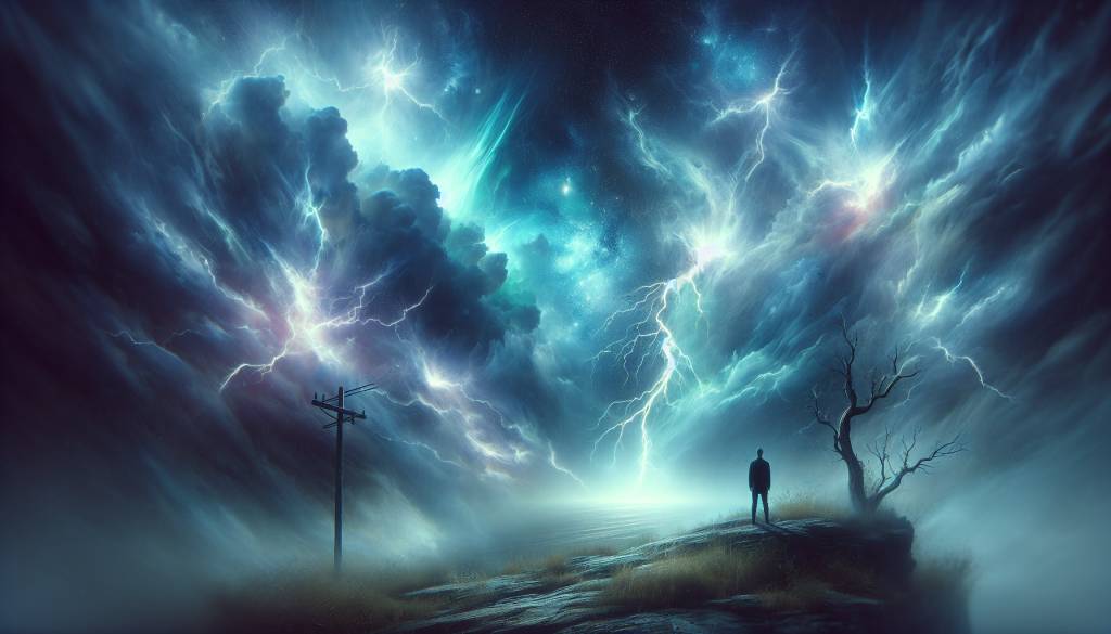 Crainte et anticipation : rêver d'orage et son symbolisme