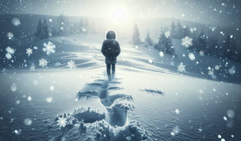 Rêver de marcher dans la neige : sensations et significations