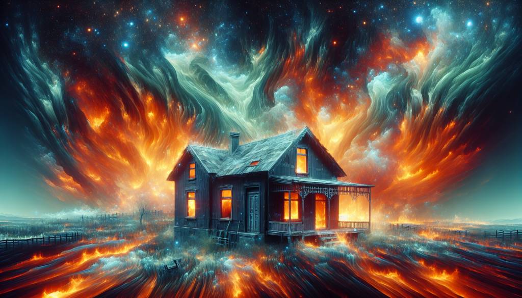 Peur et anxiété : reve feu maison dans les songes
