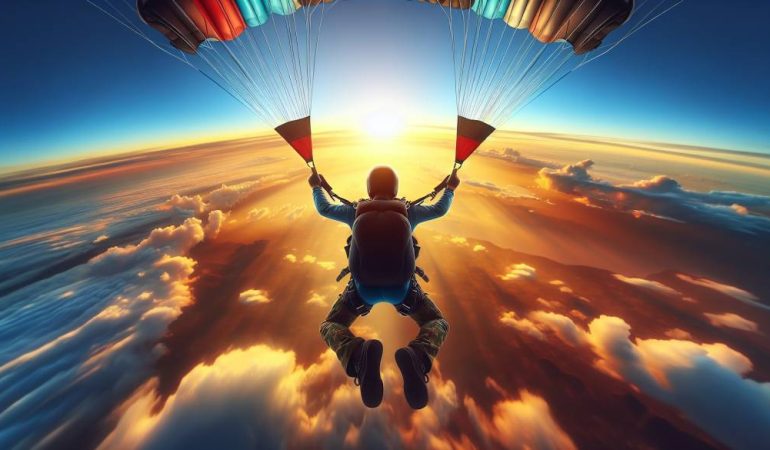 Sensations fortes et lâcher-prise : rever de saut en parachute