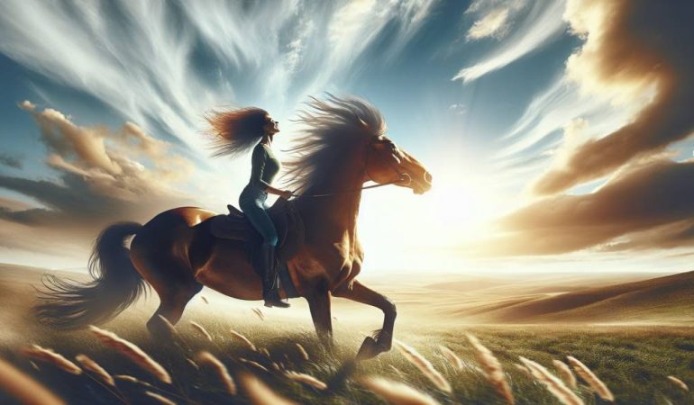 Joie et liberté : signification reve cheval