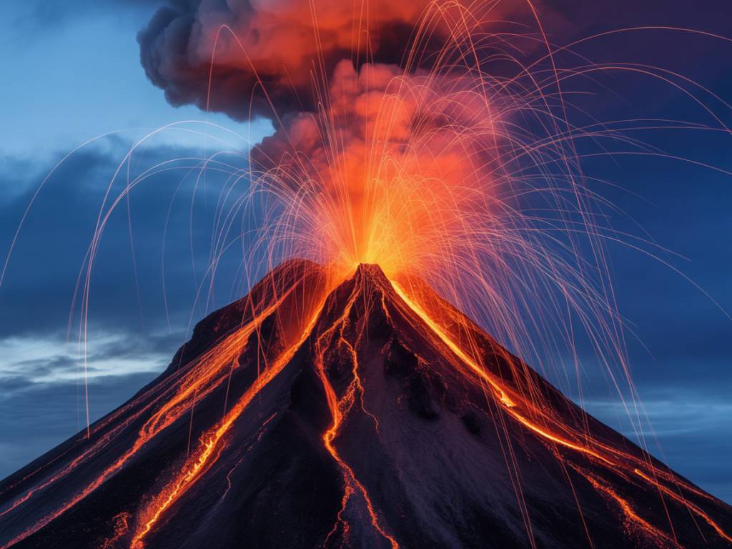 Rêver de volcan : éruption émotionnelle et transformation intérieure